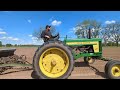 Planting alfalfa with limited equipment i got creative