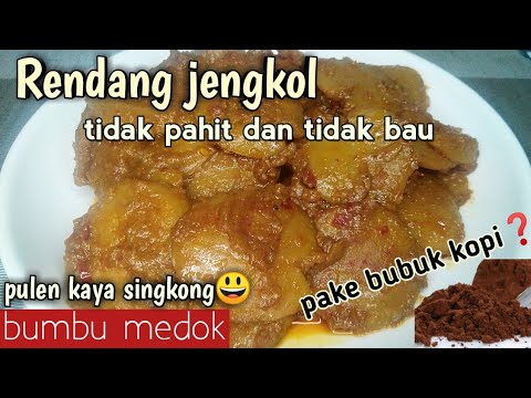 Cara Menghilangkan Rasa Pahit Pada Rendang Jengkol