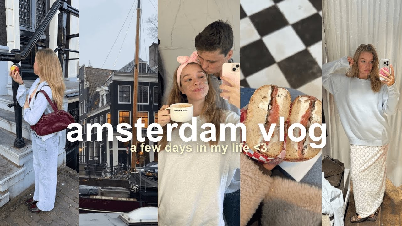 amsterdam vlog | long distance talks, my fav amsterdam hotspots,  & lots of self care