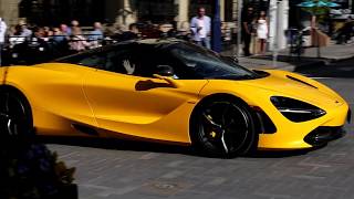 MOST INSANE VLOG YET SO MANY SICK EXOTICS STARTS WITH ORANGE MCLAREN 650 ENDS WITH ORANGE 720 S