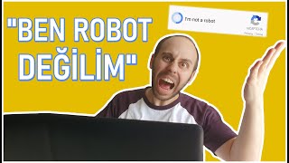 Ben Robot Değilim Captcha Kutucuğu Barış Balkır