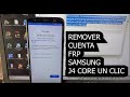 REMOVER CUENTA FRP GOOGLE SAMSUNG J4 CORE J410G UN SOLO CLICK ULTIMA SEGURIDAD