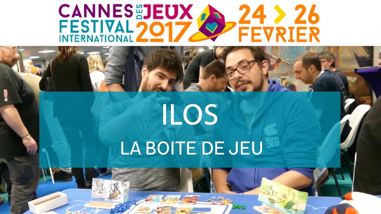 Cannes 2017 - Jeu Ilos - La boîte de jeu - YouTube