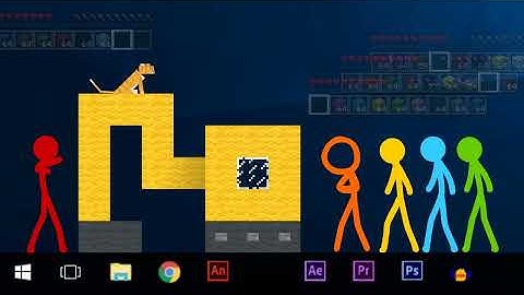 The Building Contest - Animation vs. Minecraft Shorts Ep. 2 w/voices