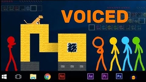 The Building Contest - Animation vs. Minecraft Shorts Ep. 2 w/voices