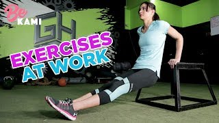 3 Easy Exercises You Can Do at Work with Chrystalle | BeKami