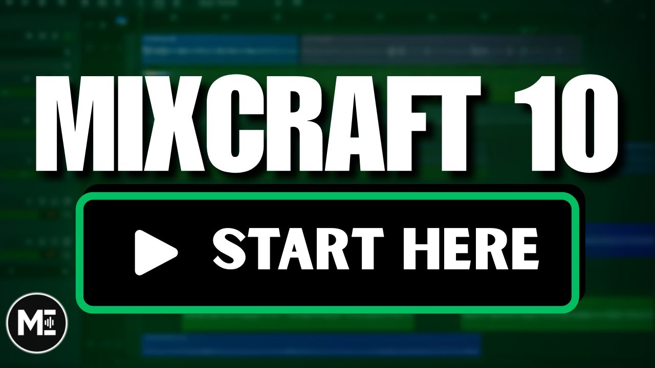 Don't Skip This: Mixcraft 10 Initial Setup Tutorial
