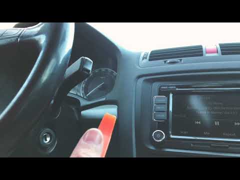 Снятие приборной панели Skoda Octavia A5 (1Z) / Remove dashboard