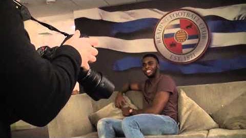 Reading FC Player - First chat with Akpan