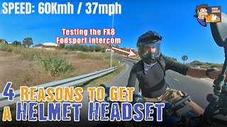 Motorcycle Intercoms are awesome! - Fodsports FX8 review by OFFroad-OFFcourse 7,061 views 1 year ago 8 minutes, 16 seconds