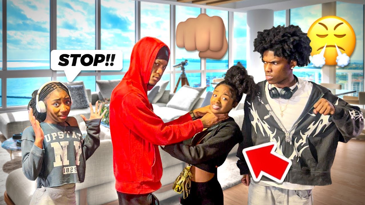 Я БЫЛ ИЗЛИШНЕ АГРЕССИВНЫМ К МОЕЙ ДЕВУШКЕ ПЕРЕД ВТО😱 *они выгнали меня*