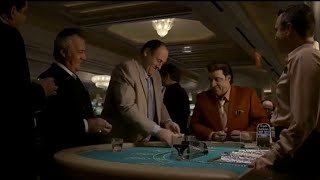 The Sopranos - Tony Soprano, a degenerate gambler with the stomach