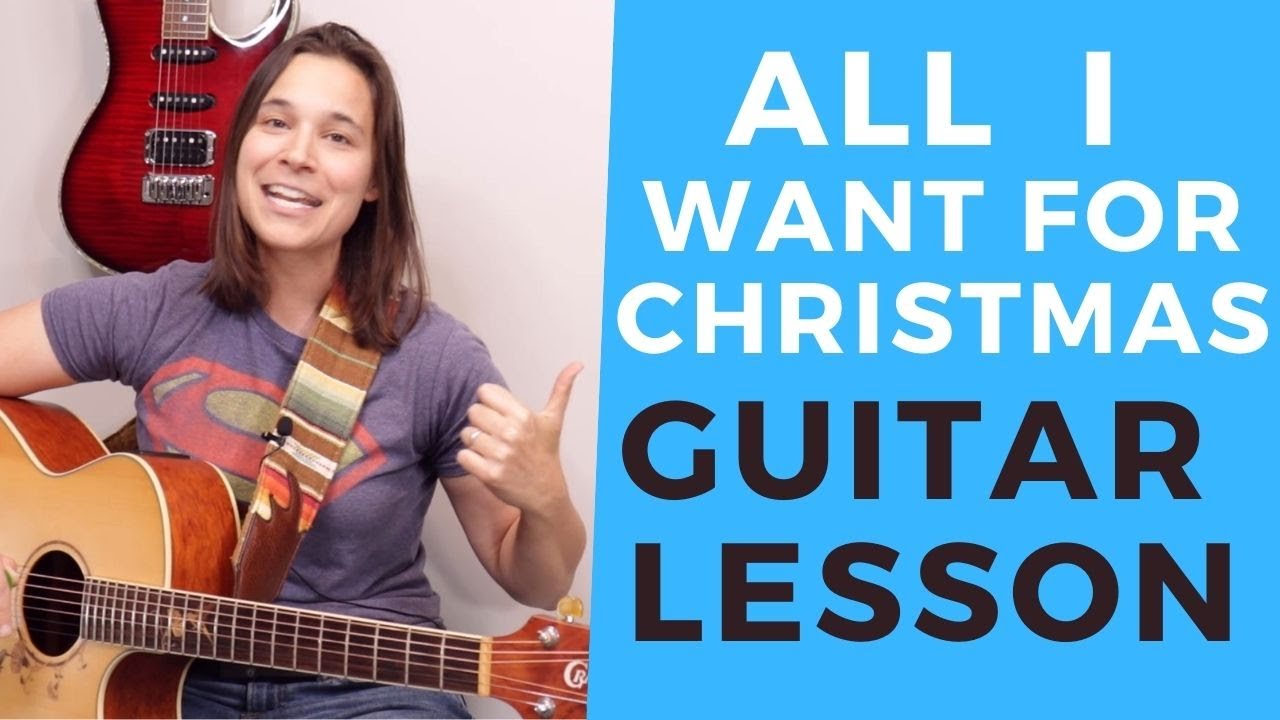 All I Want For Christmas Is You sheet music for guitar (chords