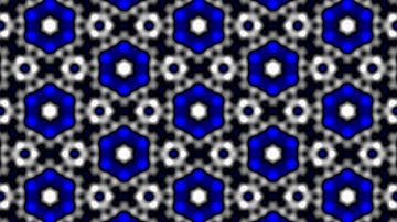 Waves on a flat torus (triangular lattice)