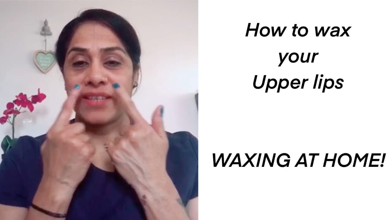 Upper lip Hair Removal At Home Upper lip Waxing YouTube
