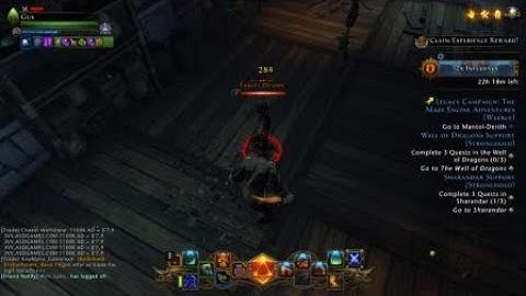 Neverwinter Hunting Hawk and Melee