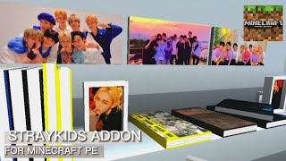 straykids addon for minecraft pe | Ja's crafts (read description) •Kpop addon•