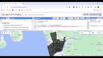 How to generate random points for each polygon of a shape file in Google Earth Engine JS API
