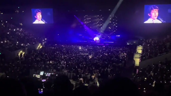 Charlie Puth tribute to Matthew Perry, Melbourne 2023