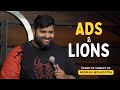 Ads  lions  stand up comedy by abinash mohapatra