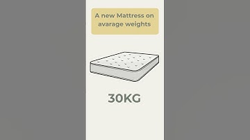 Why a 7-Year-Old Mattress Weighs DOUBLE a New One