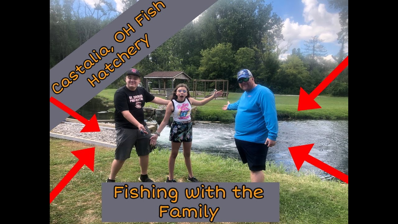Trout Fishing Castalia, OH State Fish Hatchery YouTube