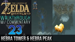 ◀ Hebra Tower & Hebra Peak (+ Snowball Bowling) ▶ Legend of Zelda: Breath of the Wild Walkthrough 23
This walkthrough with commentary takes us through The Legend of Zelda: Breath of the Wild (Nintendo WiiU & Switch). In this video, we unlock Hebra Tower, bowl for rupees with giant snowballs and work our way up to the top of Hebra Mountain for a great teleport point.
0:00 Hebra Tower
15:37 Pondos Lodge (Snowballs!)
20:43 Rin Oya (Snowfield Stable)
25:37 Sha Warvo
29:23 Hebra Peak
33:49 Goma Asaagh
44:22 Salvager Trousers
Interactive map I use: https://www.zeldadungeon.net/breath-of-the-wild-interactive-map/
Socials
Youtube: https://youtube.com/CalebSimpsonTV
Livestreaming on twitch: https://www.twitch.tv/calebsimpson
Twitter, @CalebSimpsonTV: https://twitter.com/CalebSimpsonTV
Discord chat: https://discord.gg/G9GSEGZ
Enjoy what you see and want to support me more directly to help me make even more awesome videos? http://www.patreon.com/CalebSimpsonTV ◀ Hebra Tower & Hebra Peak (+ Snowball Bowling) ▶ Legend of Zelda: Breath of the Wild Walkthrough 23