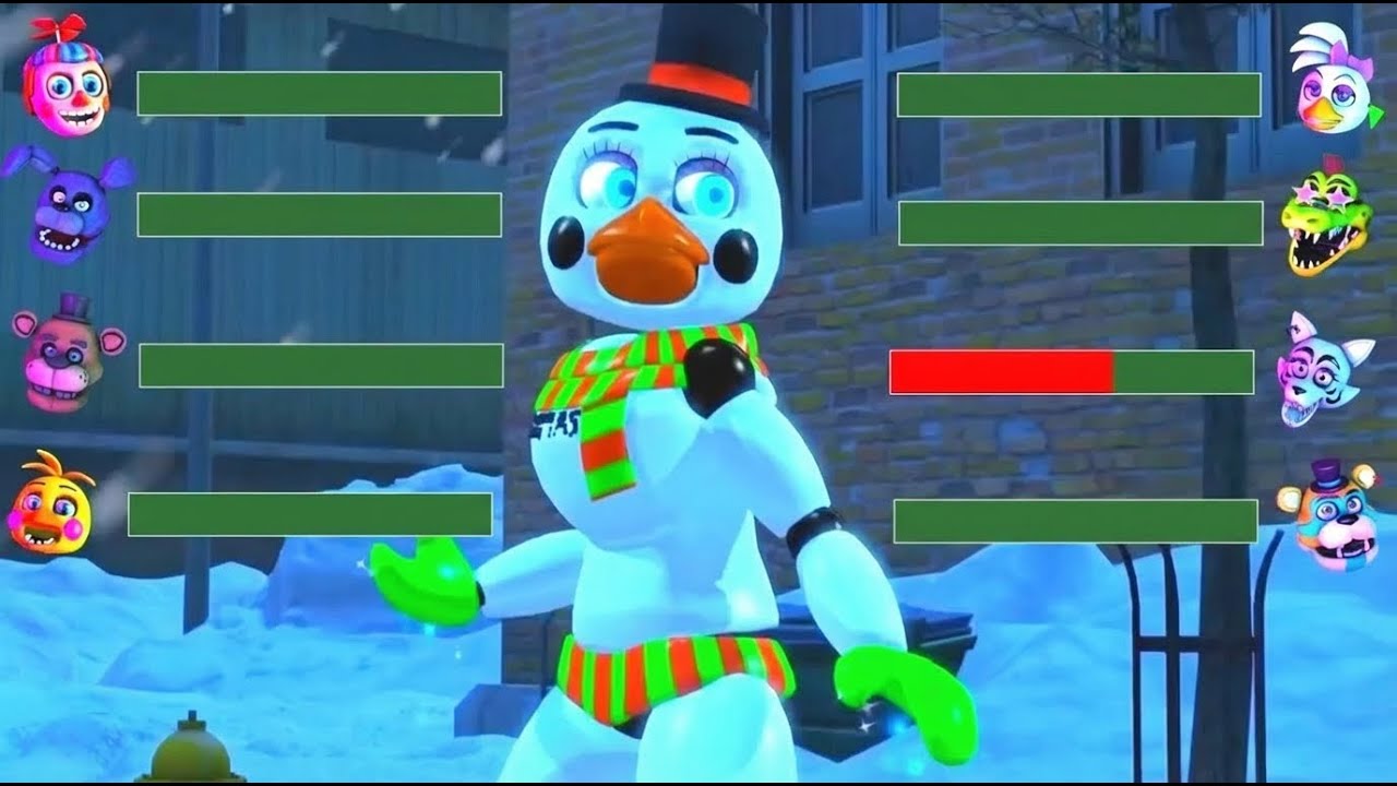 FNAF Holiday Animation: Christmas vs FNAF [Cinematic Battle Showcase]