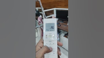 How to Check Error Code from Daikin Remote?  #daikinairconditioning #daikin