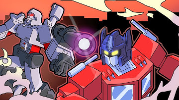 TRANSFORMERS Battle Simulator!  TRANSFORMERS: BATTLEGROUNDS Gameplay