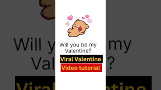 Viral Valentine coding Video tutorial…#shorts #viralshort #valentinesday