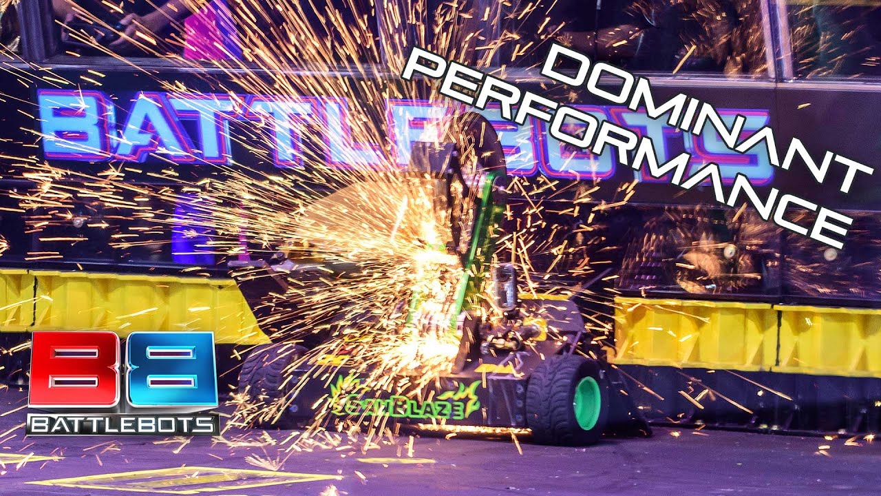 SawBlaze, Take a Bow! | SawBlaze vs. Rotator | BattleBots