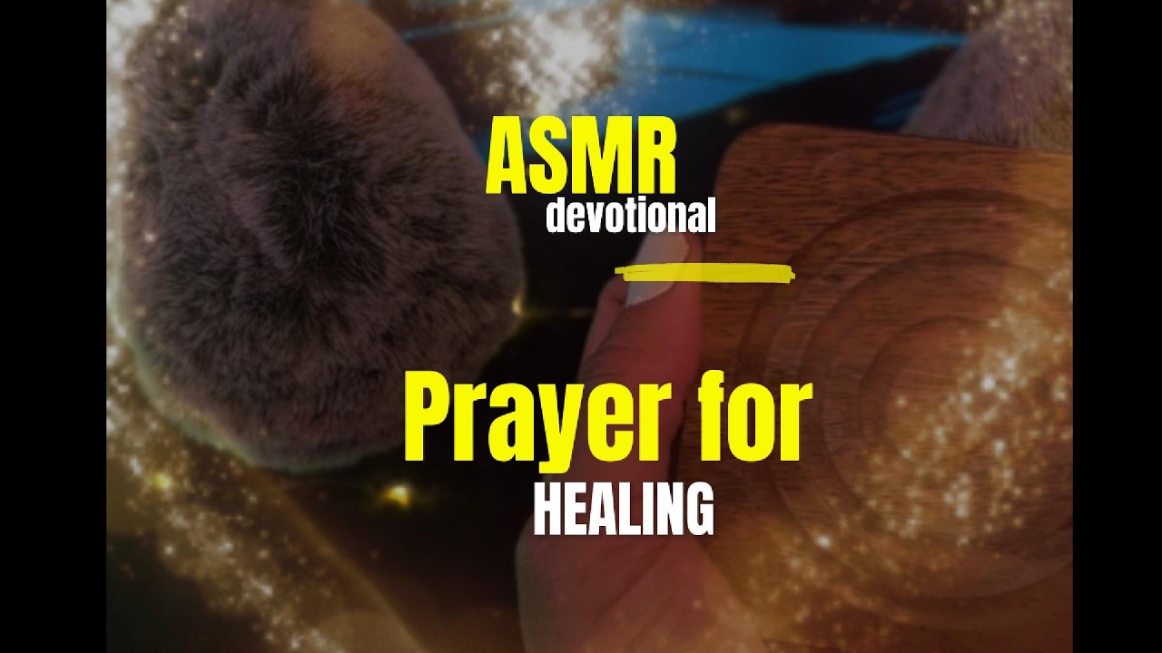 Christian ASMR - Healing Starts Where You Let Jesus Hold the Weight , binaural whispers (w/bgm)