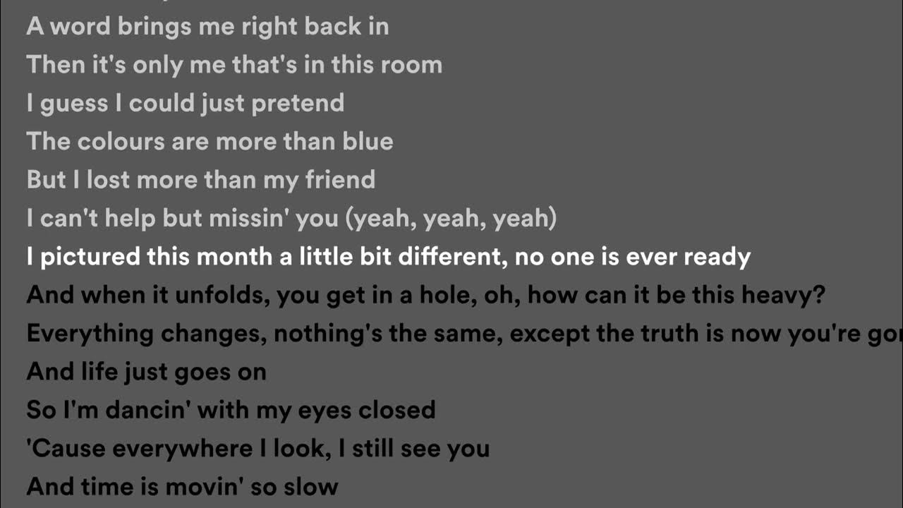 Eyes Closed Ed Sheeran (Lyrics Lirik Karaoke) YouTube