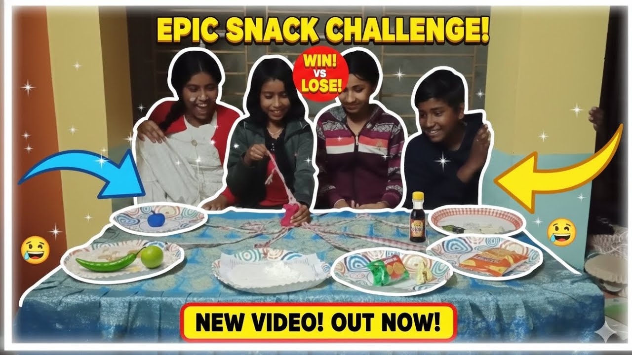 Funny Pull the Rope Game! 🤣 Mirchi, Nimbu eatting 🤯😵‍💫