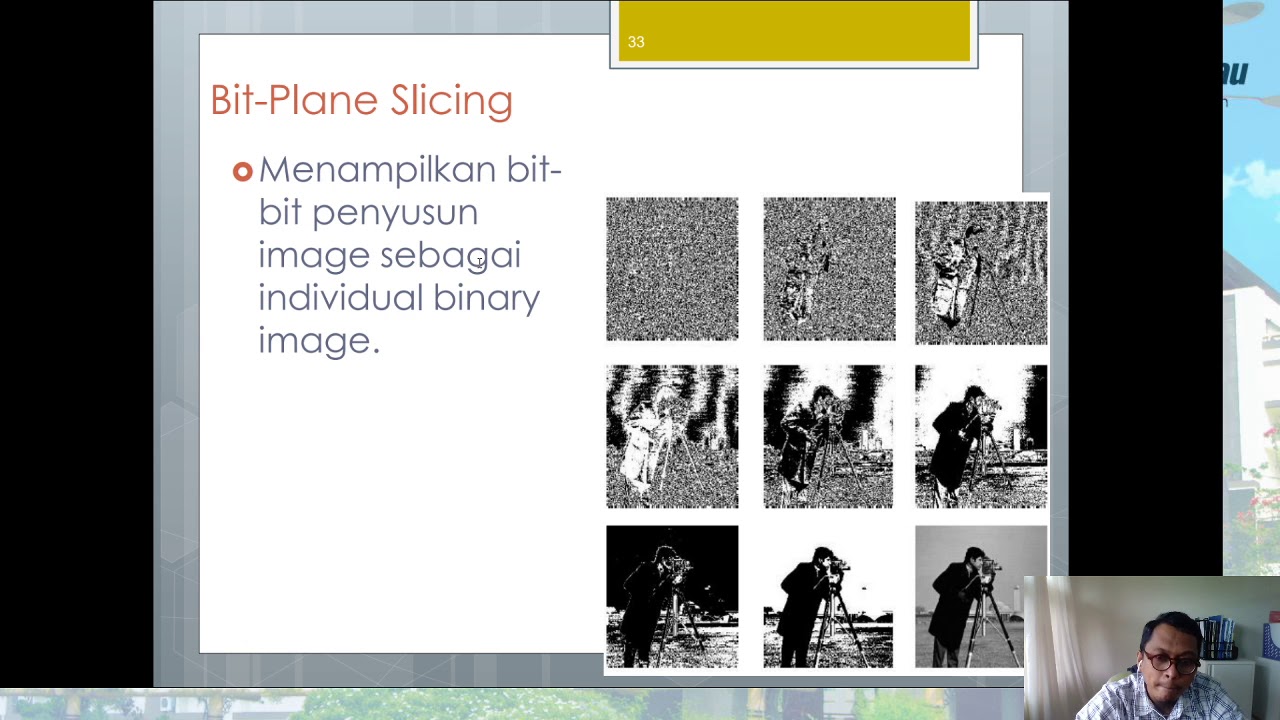 [PCD] Image Enhancement - Bit Plane Slicing - YouTube