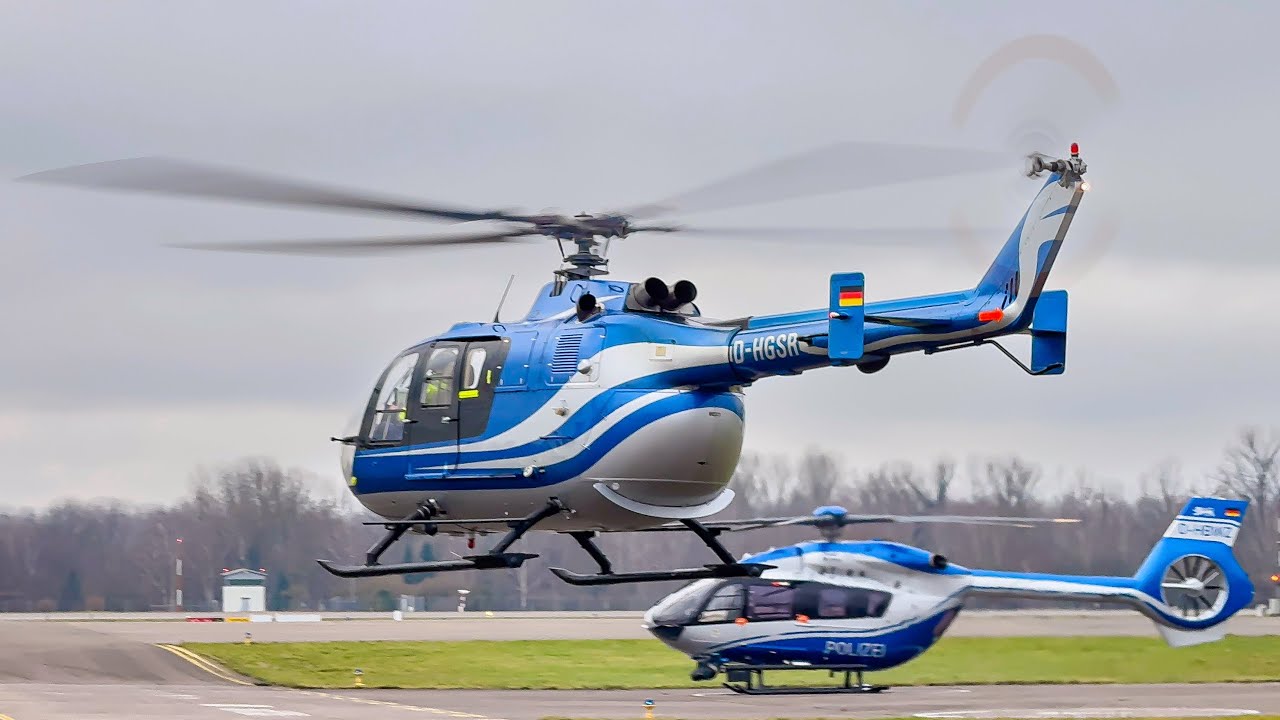 Firma Motorflug | Start MBB BO 105 CBS-5 | D-HGSR | Baden Airpark