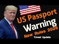 US New Travel Rules 2026 Changes Hitting Senior Travelers From January 2026 