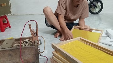 Hướng dẫn cách hàn chân tầng cho cầu ong mật