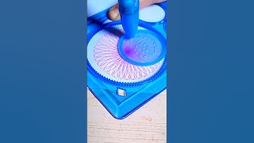 Spirograph Reverse #shorts #spirograph #art #asmr #2025