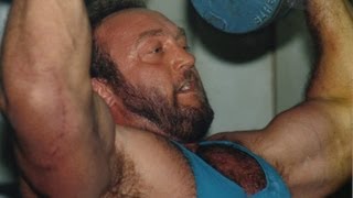 Bill Kazmaier Benching At Daves Gym Northwich 1988 Worlds Strongest Man With Jamie Reeves