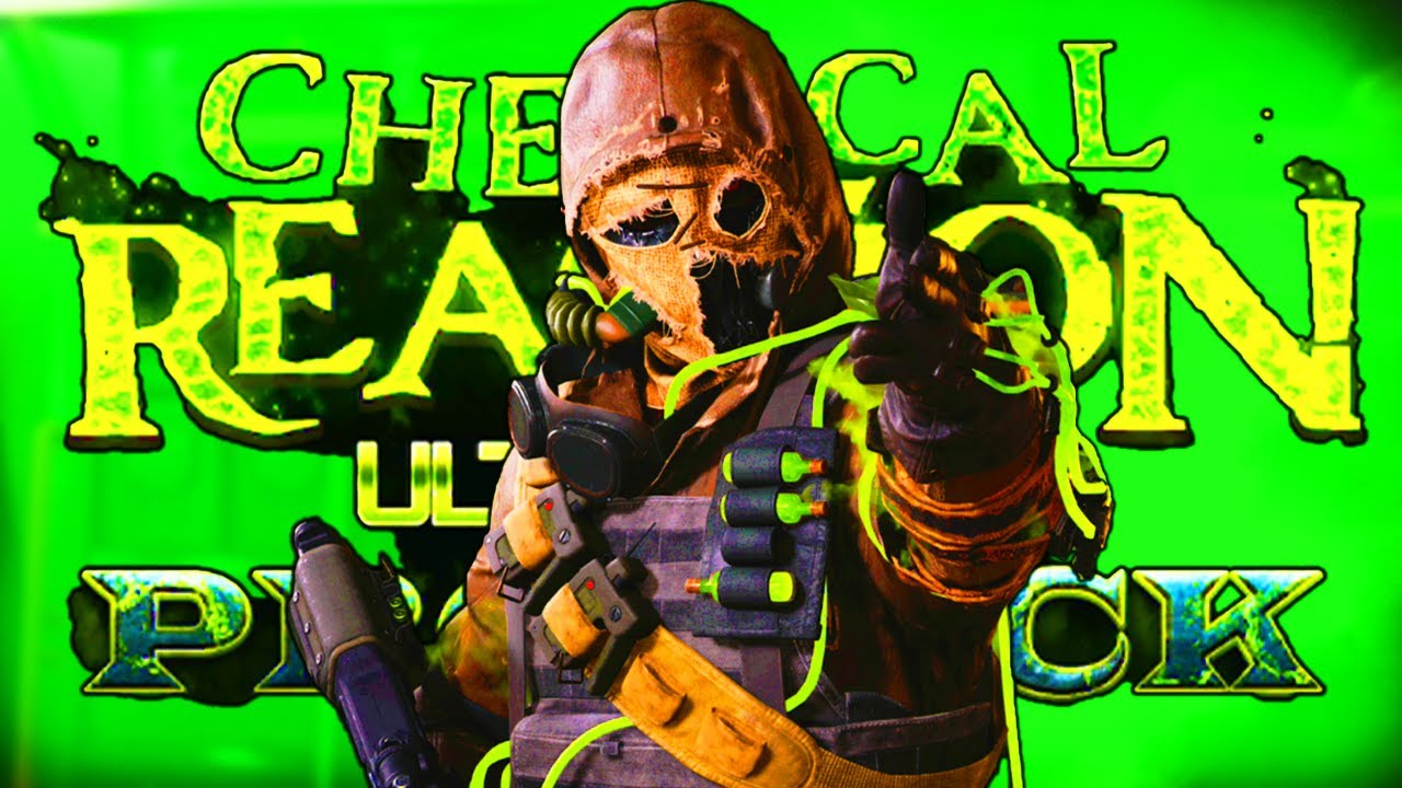 The NEW CHEMICAL REACTION ULTRA SKIN PRO PACK in Cold War Warzone