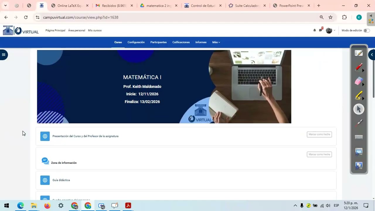 clase virtual 1 integral indefinida ingenieria 120126