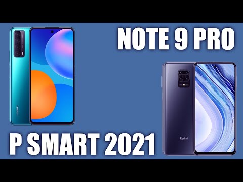 Huawei P smart 2021 vs Xiaomi Redmi Note 9 Pro. Что лучше? Сравнение дизайна, экранов, камер.