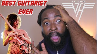 REACTING TO VAN HALEN ERUPTION GUITAR SOLO || RAP FAN REACTS TO VAN HALEN FIRST REACTION