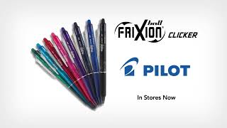 Pilot Pen Frixion Erasable Ad 2013