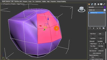 "Planar", "Align", and "Relax" for Editable Poly (Part 4) - 3DMax2012