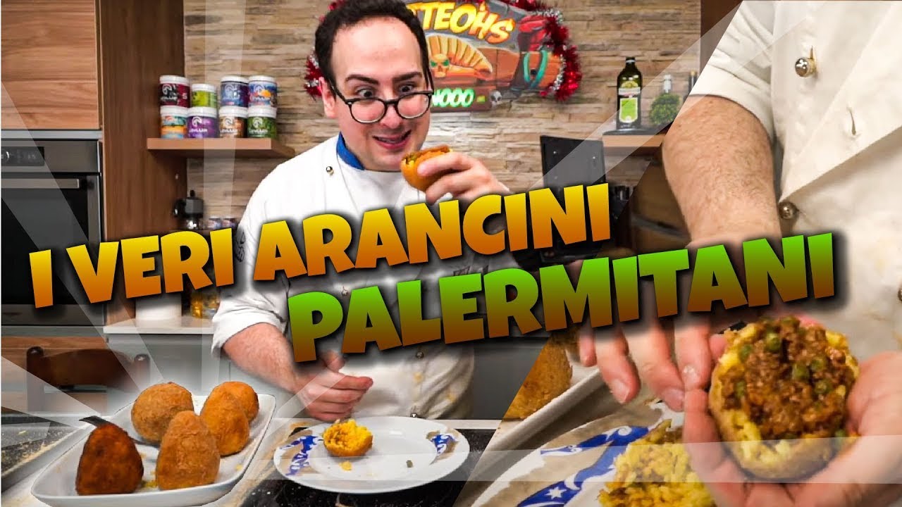 I VERI ARANCINI PALERMITANI   IN CUCINA CON MATTEOHS