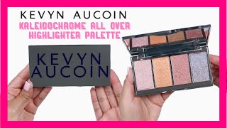 Kevyn Aucoin Kaleidochrome All Over Highlight Palette | SWATCHES
