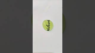 BUBBLE NAME latter Art#shorts#deepindiy#calligraphy#bubble#bubblesort#latteart#signature#viralvideo